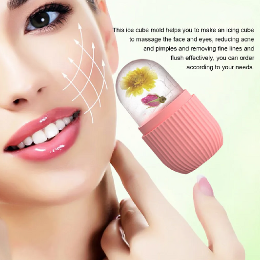 Silicone Ice Roller Facial Massage Skin Care Beauty